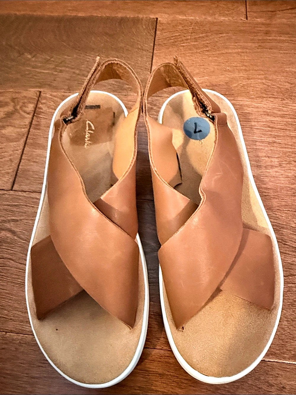 Clarks Cross Wedge Sandal